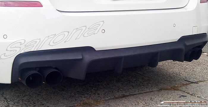 Custom BMW 5 Series  Sedan Rear Lip/Diffuser (2011 - 2014) - $279.00 (Part #BM-034-RA)